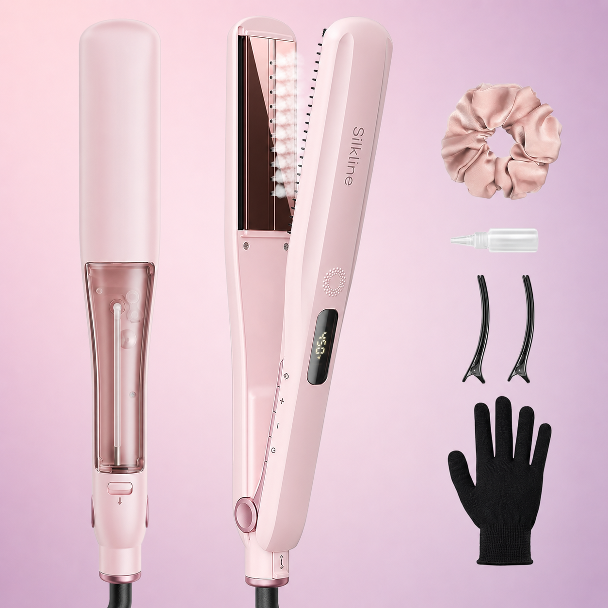 Silkline Steam Hair Straightener
