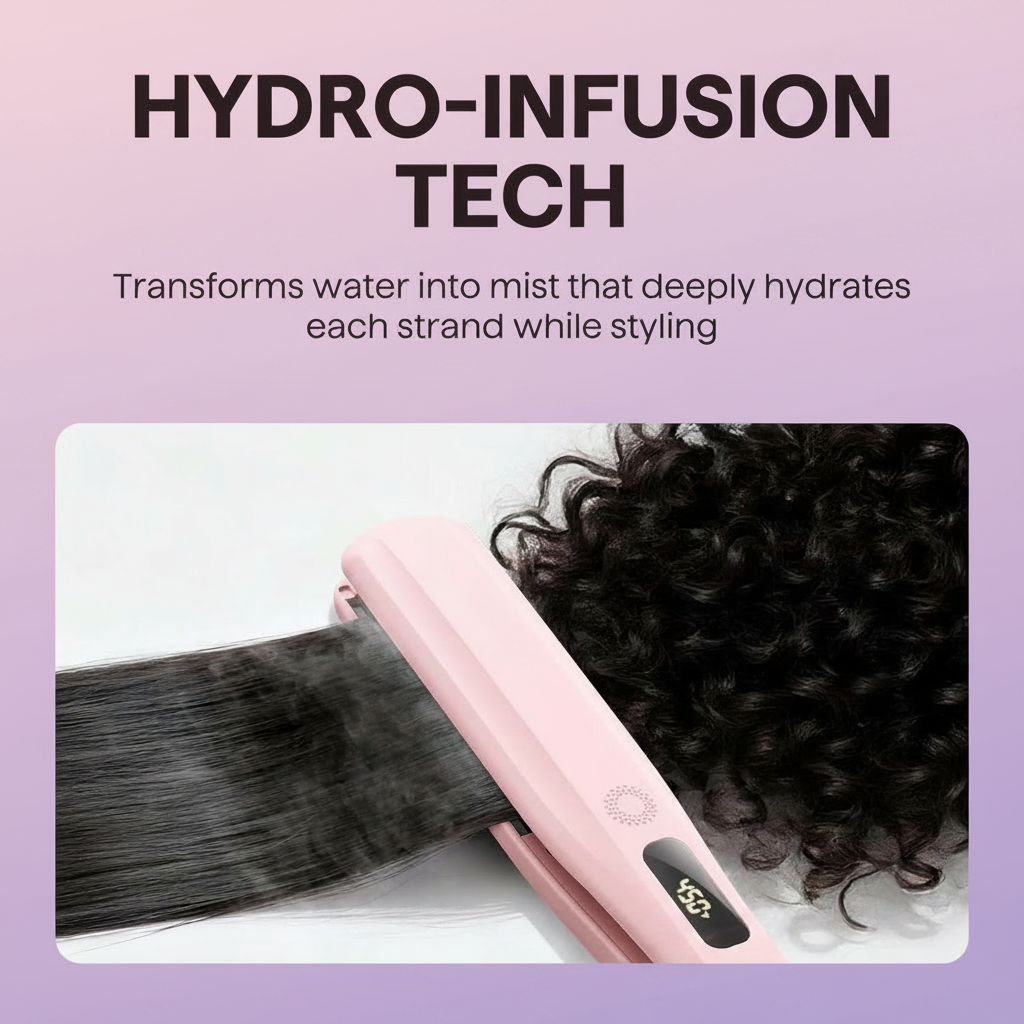 Silkline Steam Hair Straightener